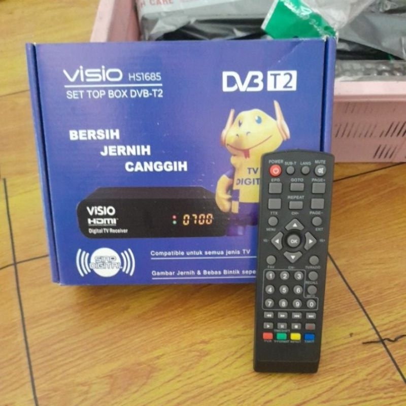 REMOT ALTERNATIF SET TOP BOX VISIO