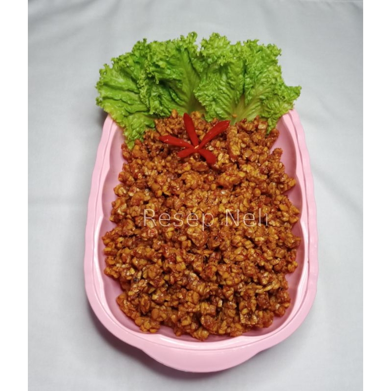 

Orek Tempe Kering / Orek Tempe Kering Manis Pedas / Orek Tempe Kering non MSG 500gr.