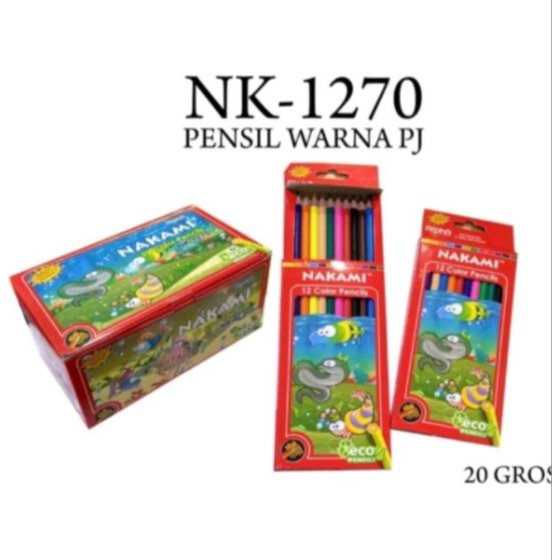 

Pensil warna 12pc/1Lusin