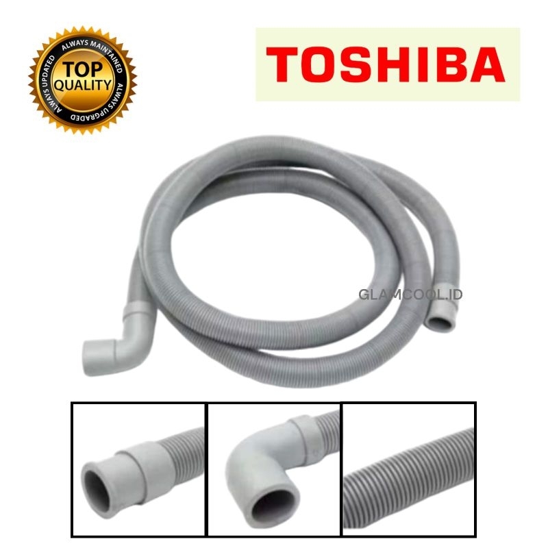 SELANG PEMBUANGAN MESIN CUCI TOSHIBA FRONT LOADING 2 METER