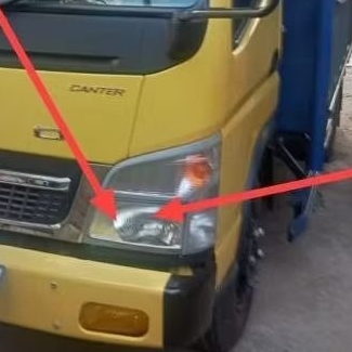 head lamp lampu depan  mobil coldisel canter PS 110 ps 125 PS 135 kiri (LH)