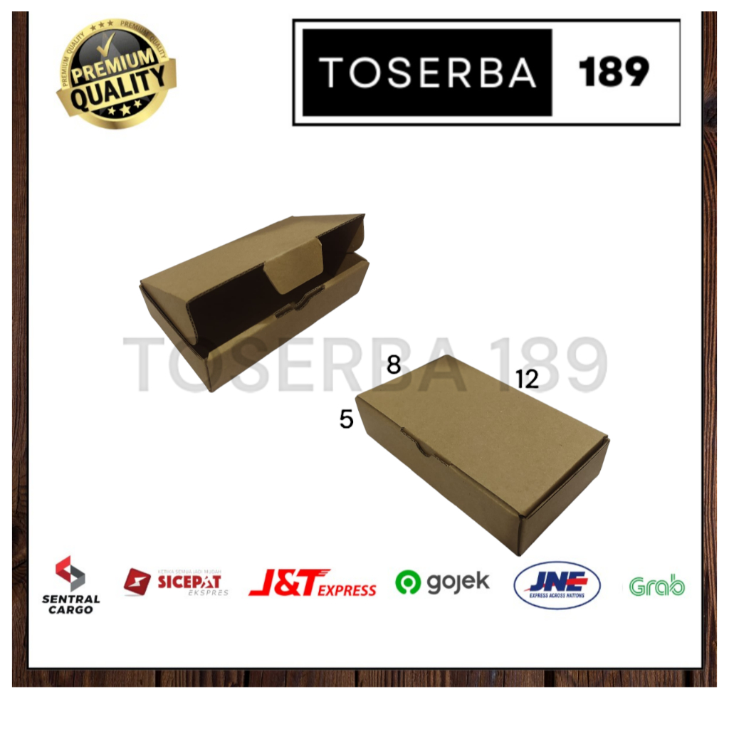 

kardus packing diecut/box pizza uk 12x8x5 cm