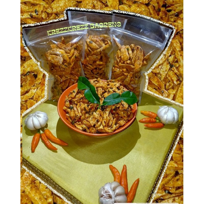 

BASRENG PEDAS MANIS GURIH DAUN JERUK 150 G