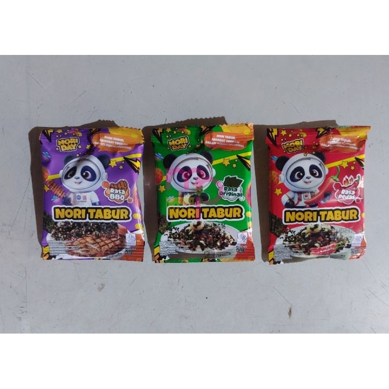 

Nori tabur satuan 5 gr original, pedas, BBQ