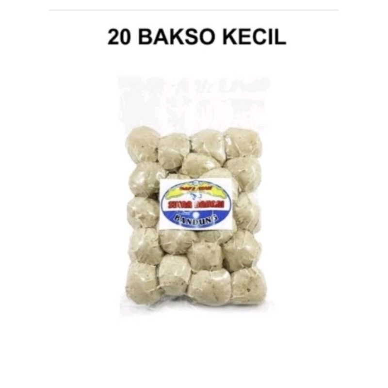 

Baso Ikan Sinar Bahari Kecil Tanpa Bumbu Isi 20Butir