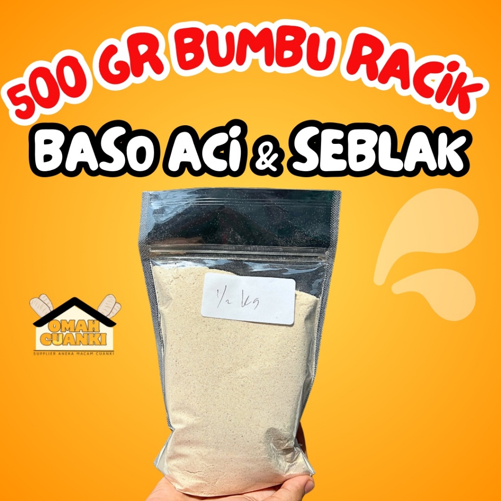 

500 GR Bumbu Racik Baso Aci By Omah Cuanki