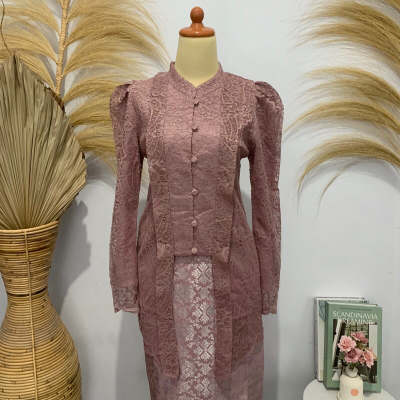 Kebaya Syakila kutubaru / kebaya lengan balon