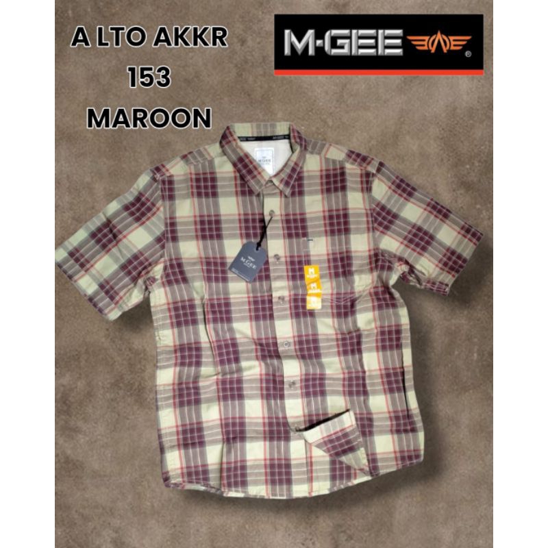 Kemeja Pria M. GEE ORIGINAL Lengan Pendek