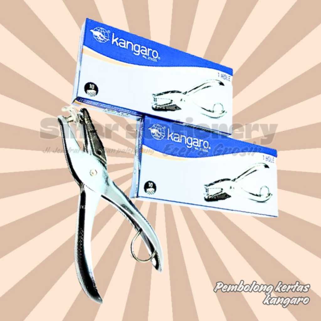

KANGARO PEMBOLONG KERTAS 1 HOLE / 1 LOBANG