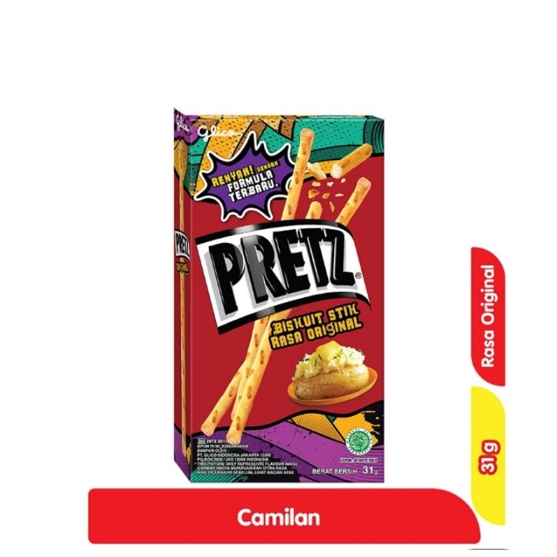 

Pretz Stik Biskuit Original 31 g