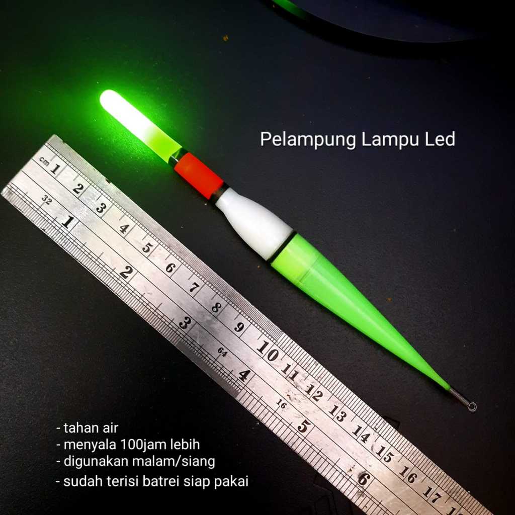 Pelampung Lampu LED Kumbul Plampung lampu menyala Umpan Pancing starled starlet