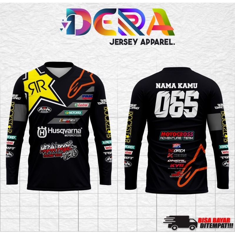JERSEY TRAIL COSTUM DESAIN