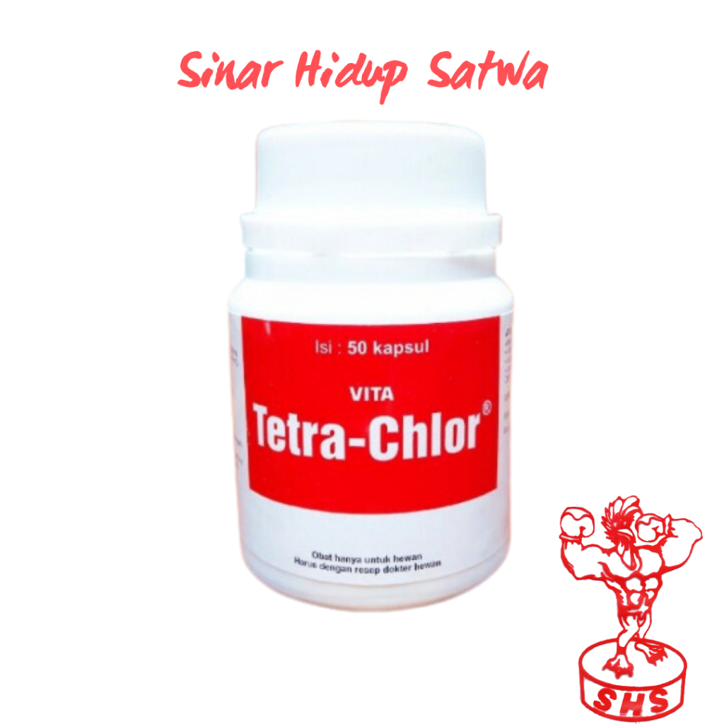 Tetra Chlor botol obat ayam