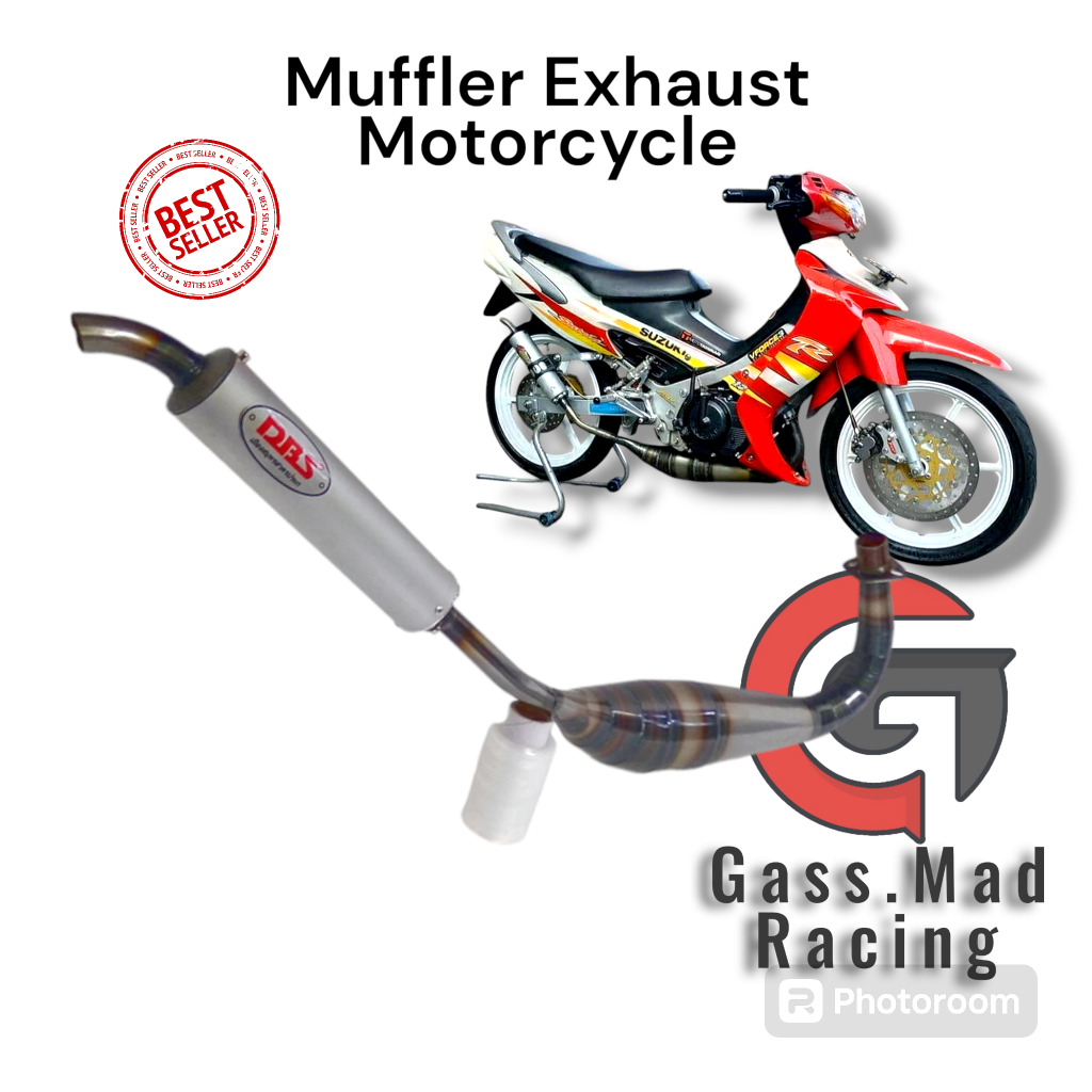 DBS RACING OPEN EXHAUST SUZUKI RG SPORT 110 RGV 120