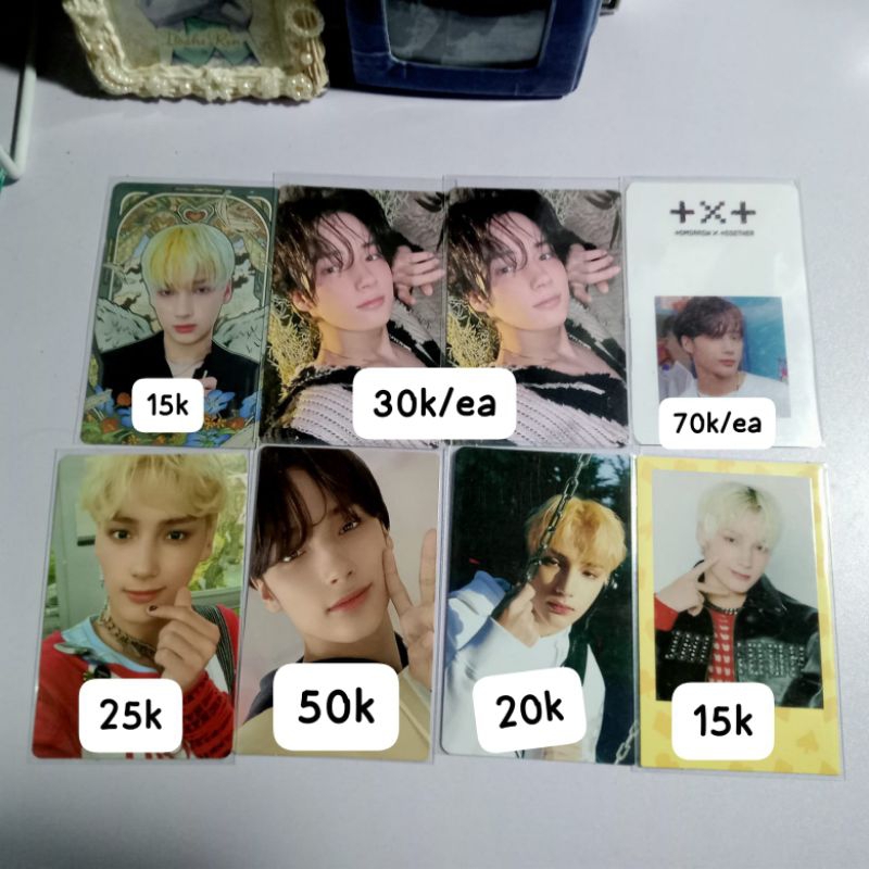 Hueningkai Photocard TCCF OS POB, TNCT Daydream Weverse ver Minisode 1 POB Clear Transparent Ar ver,