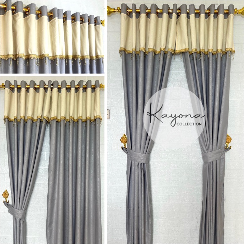 Pasti Tertarik GORDEN RUMBAI RENDA KIRSTAL GORDEN PONI RUMBAI GORDEN PINTU DAN GORDEN JENDELA GORDEN