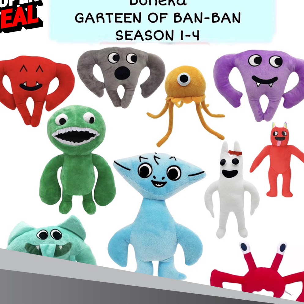 BURUAN SERBU BONEKA GARTEEN OF BANBAN  BONEKA BANBAN  BANBAN