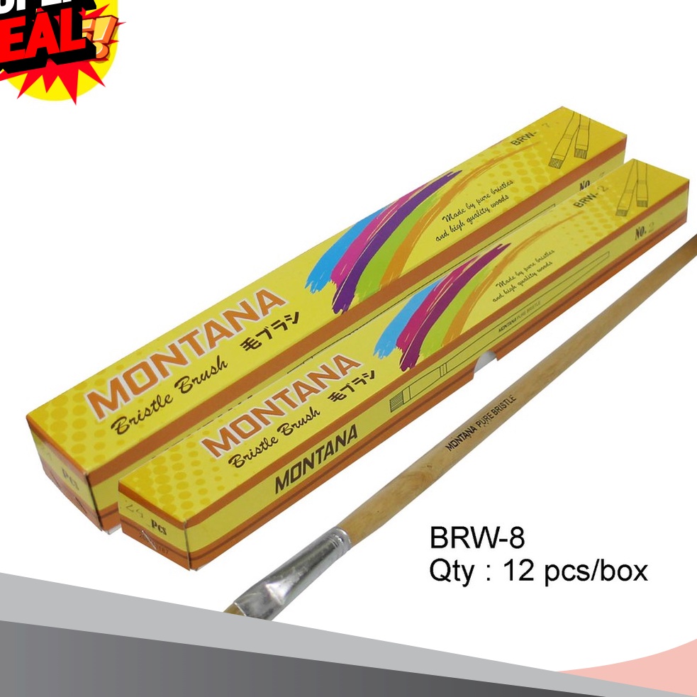 

MALL MONTANA Brush Kuas Cat Air Lukis Acrylic Montana BRW8