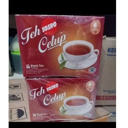 

teh sosro celup isi 30