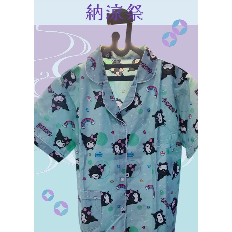 baju tidur wanita kain katun 1 stel