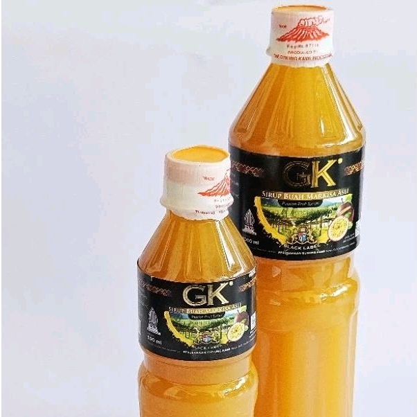 

SIRUP GK MARKISA / SIRUP MARKISA MEDAN BRASTAGI/ SIRUP GK 500 ml & 1 L/ SIRUP MARKISA SEGAR ENAK/ SATUAN