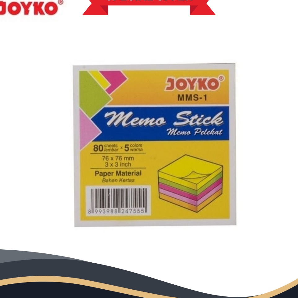 

SALE Memo Stick MMS1 76x76mm