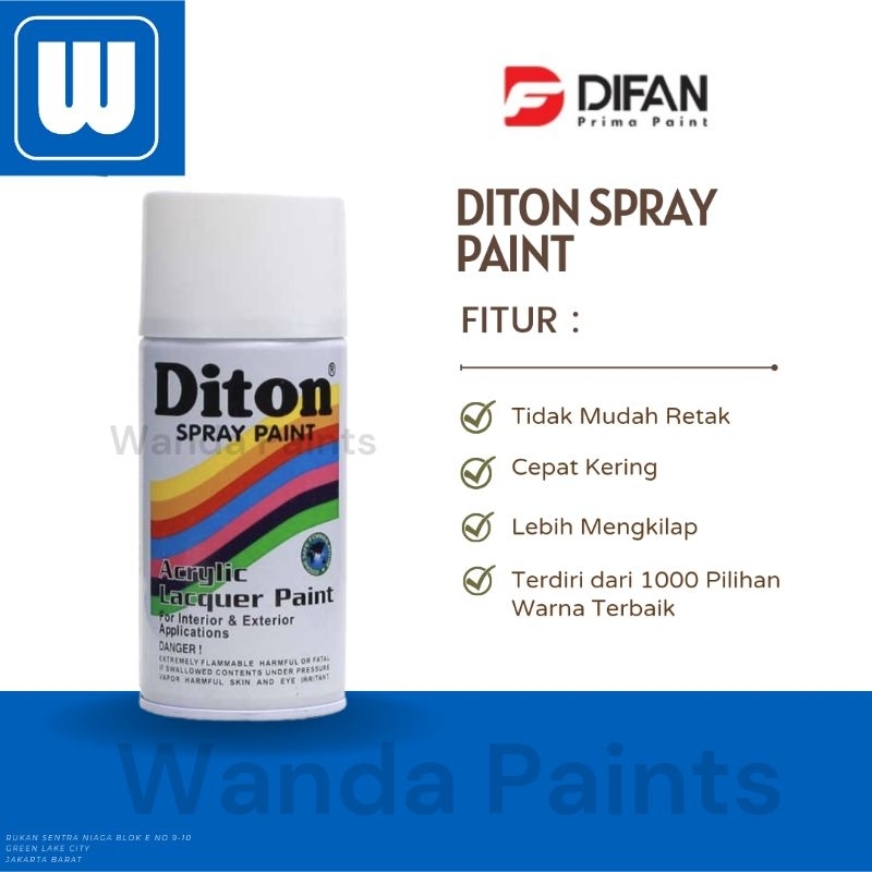 CAT SEMPROT DITON 300 CC (SEMUA WARNA)