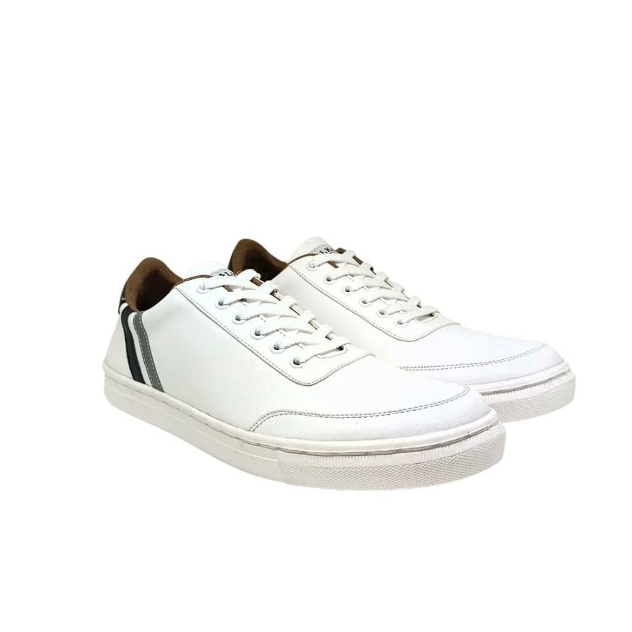 Giovani - Sepatu Pria Warna Putih Original Sneaker Casual Remaja Cowok Skacher