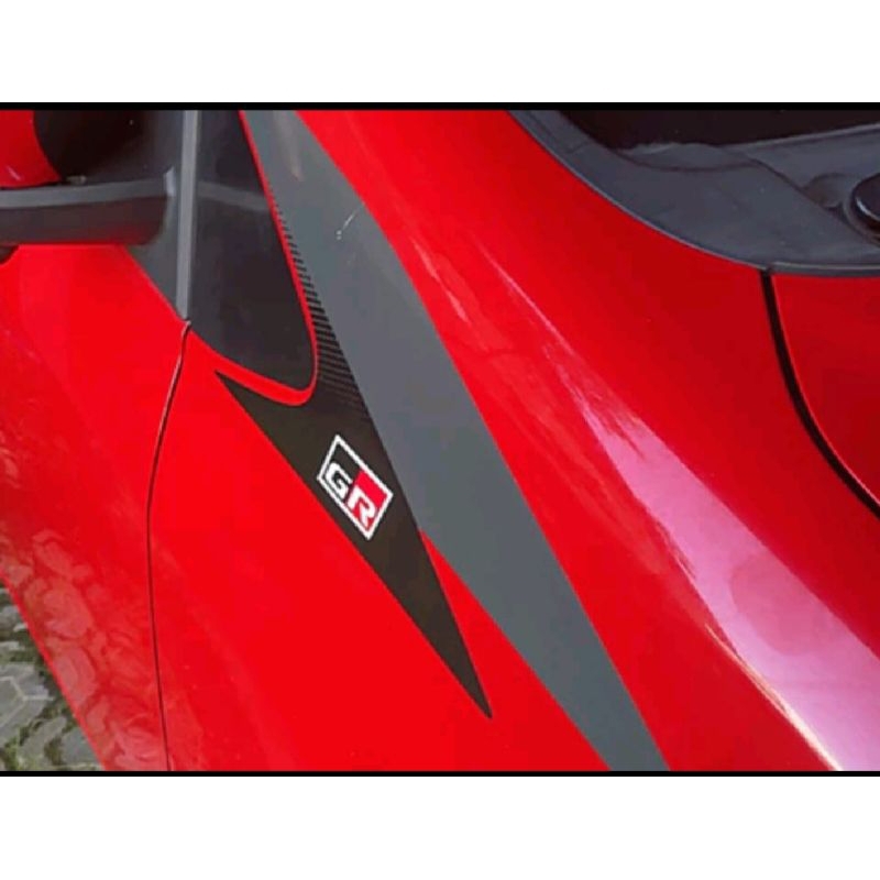 striping Agya GR ,striping Fender mobil agya