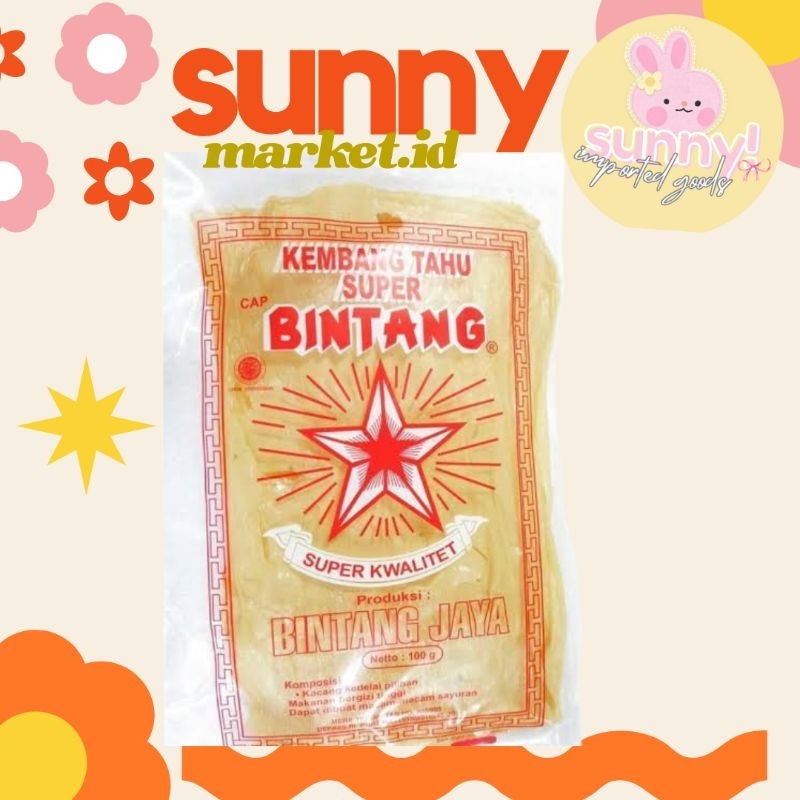 

SUNNYMARKET - KEMBANG TAHU BINTANG 100 GR