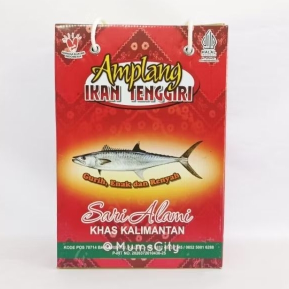 

Kerupuk Amplang Ikan Tenggiri Sari Alami - Kemasan Kotak