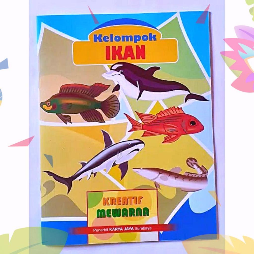 

BUKU MEWARNAI ANAK TK PAUD MURAH - BUKU KREATIFITAS ANAK TK PAUD