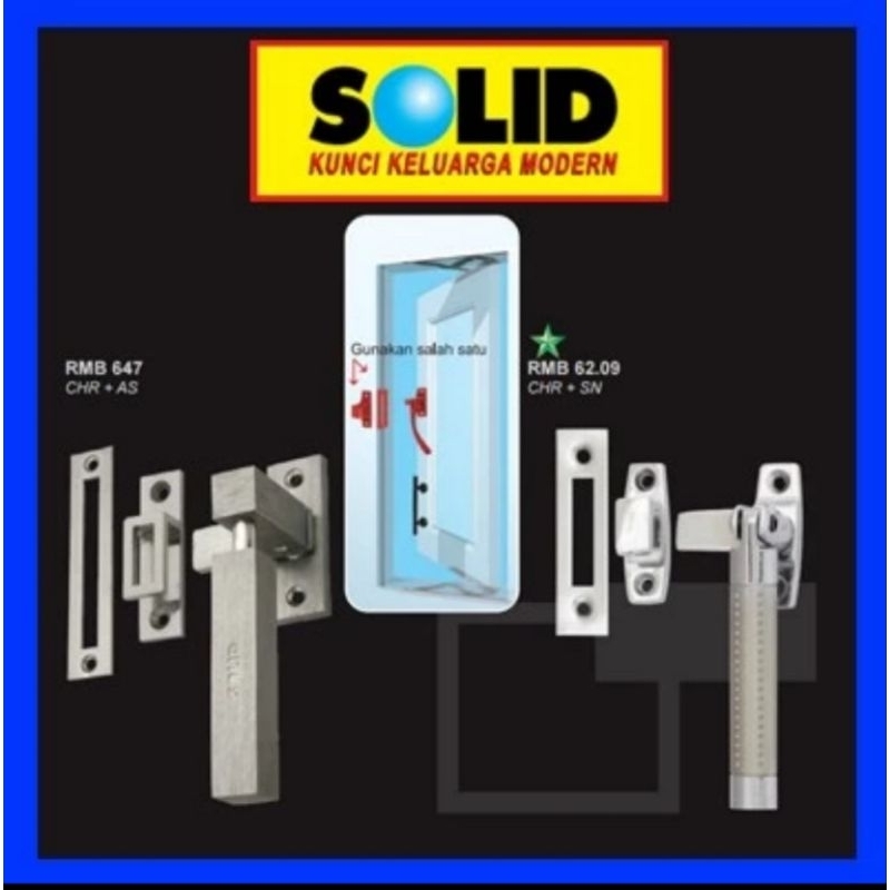 rambuncis jendela RMB 647 solid