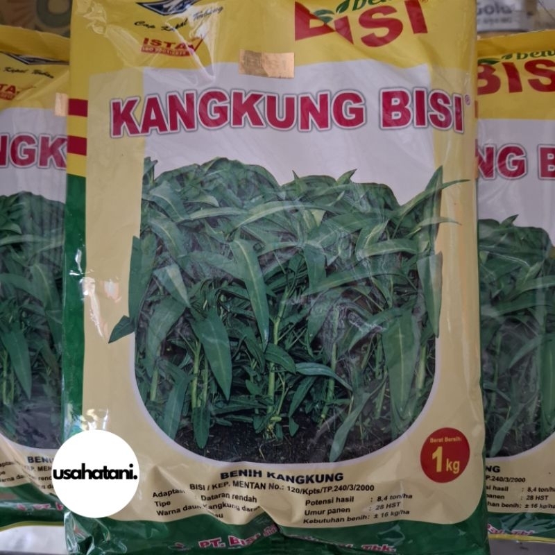 Benih Kangkung Unggul KANGKUNG BISI 1 KG Cap Kapal Terbang