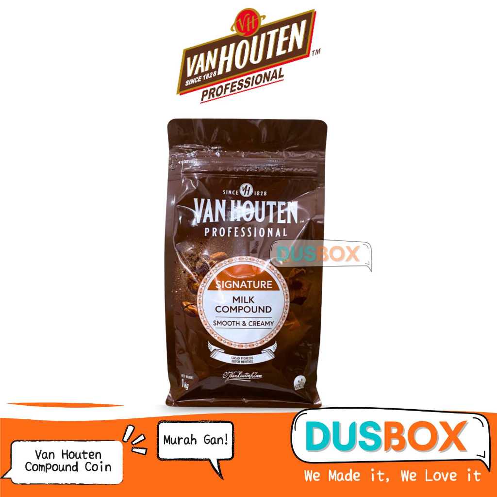 

Van Houten Intense Compound Coin Milk/ Cokelat Coin / Cokelat Coin Van Houten / Cokelat Bulat / Cokelat Gepeng