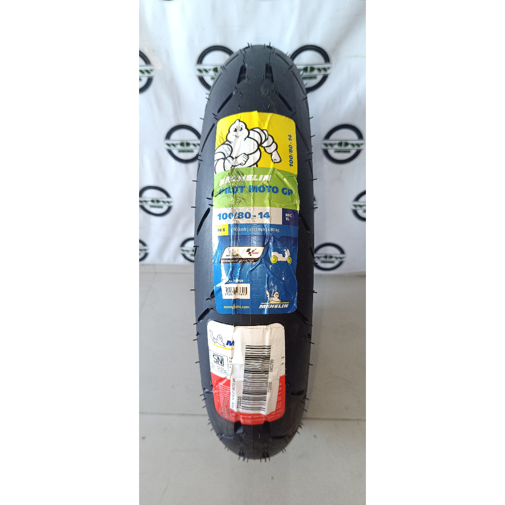 BAN MICHELIN PILOT MOTO GP 100/80-14 (ORIGINAL 100%)