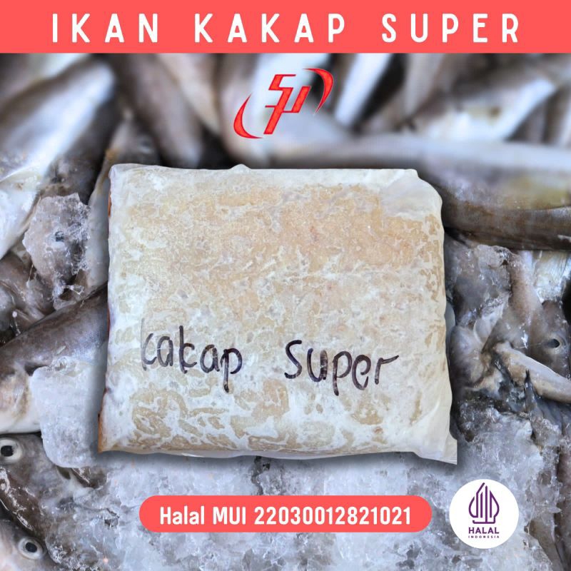 

Ikan Giling Kakap Super Beku Kantong Polos 1000gr Khusus Grabexpress Instant