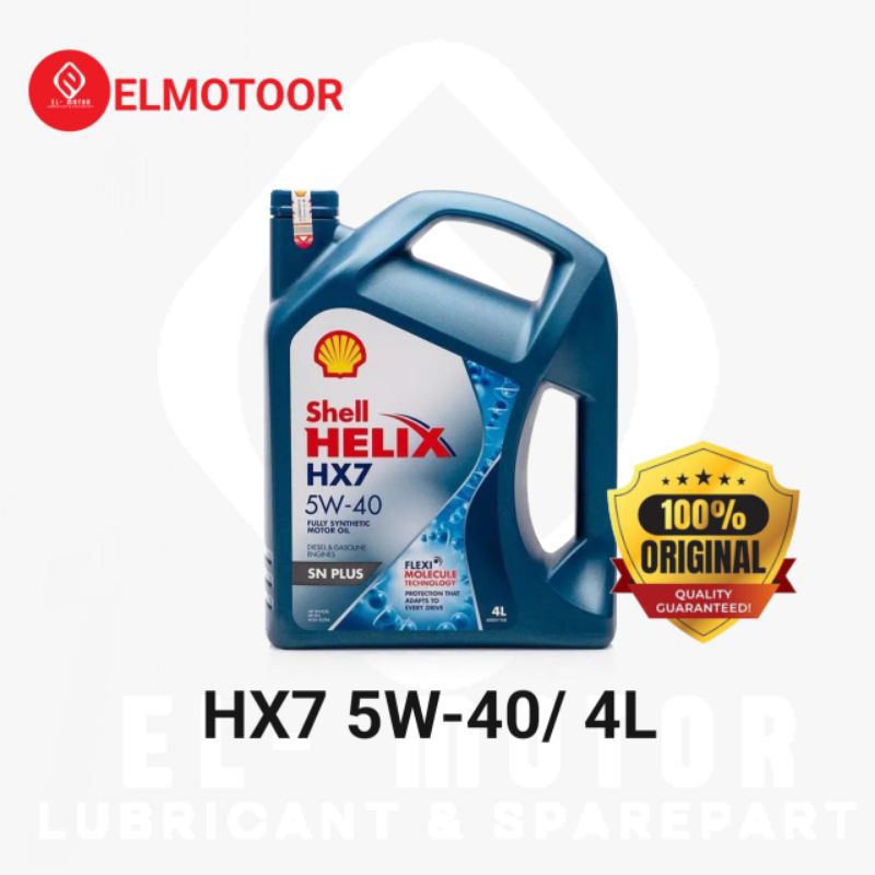 Oli Mesin Mobil Shell Helix 5W-40 4 Liter