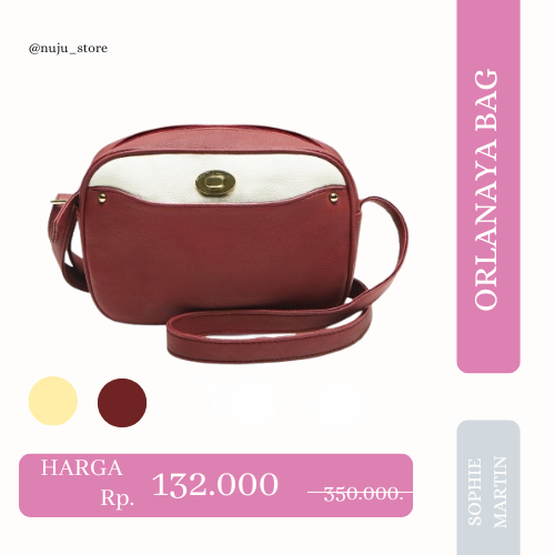 TAS SELEMPANG WANITA TAS ORLANAYA TAS WANITA SLING BAG TAS HP SOPHIE MARTIN