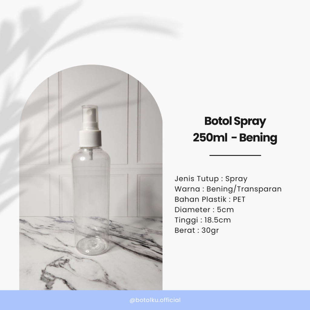 Botol Plastik Spray 250ml