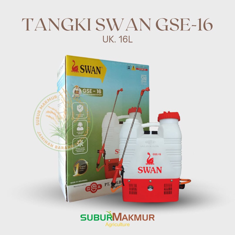 Tangki Sprayer SWAN GSE-16 SWAN GSE16 (LUAR JAWA PAKAI CARGO)