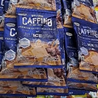 

Caffino kopi Premium latte chocomalt isi 10 sachet/ Caffino kopi Premium rasa chocomalt