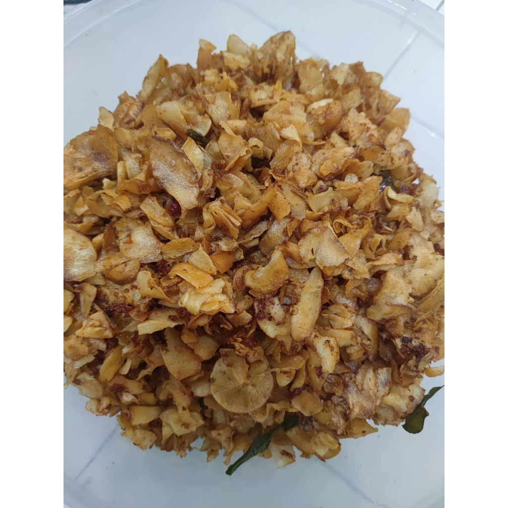 

Kripik Singkong Pedas Bumbu Masak Habang Banjar