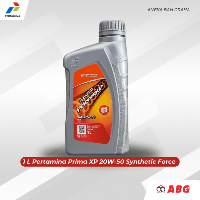 Pertamina Prima XP 20W-50 Synthetic Force 1 Liter