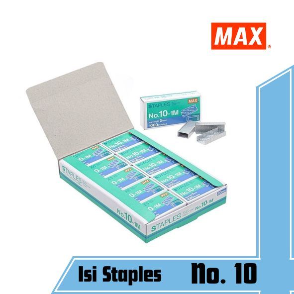 

(Pcs)ISI STAPLES MAX NO.10 / MAX NO.10 / ISI STAPLES MAX