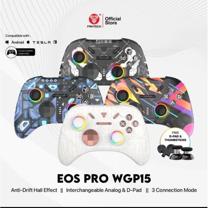 Fantech WGP15 / WGP-15 EOS PRO Wireless Multiplatform Gamepad Joystick