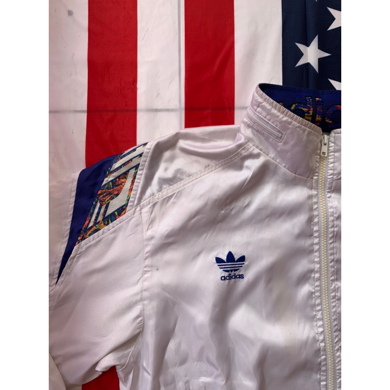 Windbreaker Adidas Vintage White
