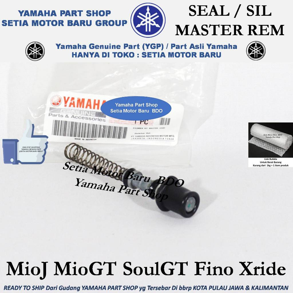 Seal Sil Master Rem Depan MioGT MioJ Fino SoulGT Xride Ori Asli Yamaha Bandung