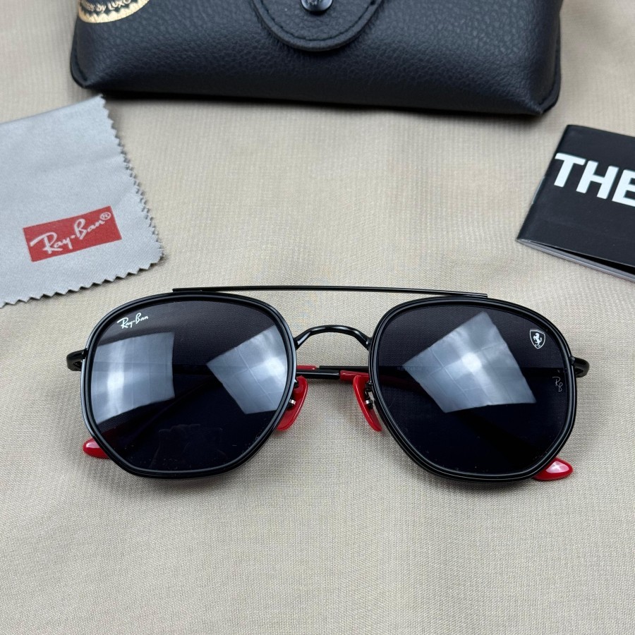 Kacamata Rayban SCUDERIA FERRARI COLLECTION RB 3748M Size 51 Second Original