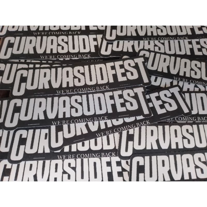 STICKER CURVASUDFEST EVENT BCS